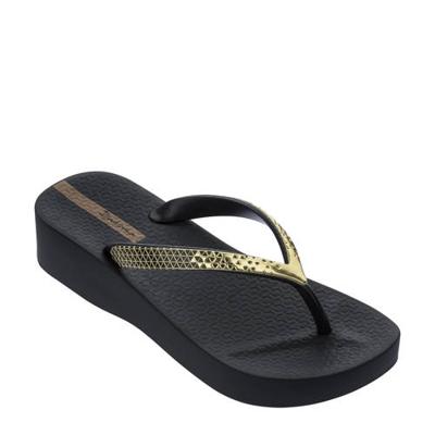 Ipanema Anatomic Mesh teenslippers zwart/goud Ipanema Anatomic Mesh teenslippers zwart/goud