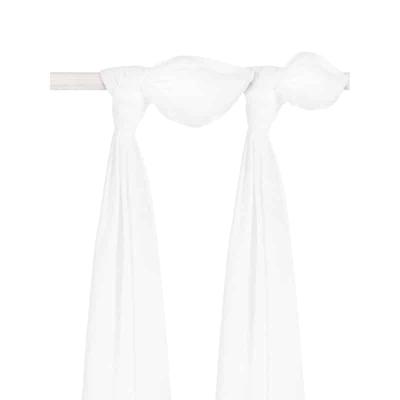 Jollein hydrofiel multidoek large 115x115cm - set van 2 Snake white Jollein hydrofiel multidoek large 115x115cm - set van 2 Snake white