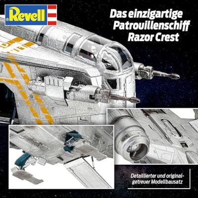 Revell modelbouwpakket star wars - razor crest the mandalorian 1:72 - 101dlg. Revell modelbouwpakket star wars - razor crest the mandalorian 1:72 - 101dlg.