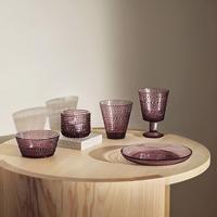 Iittala Kastehelmi Glas 26 cl calluna 2 stuks - thumbnail