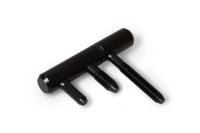 Dulimex Inboorpaumelle staal vernikkeld 12 mm voor metalen kozijnen - thumbnail