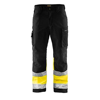Blåkläder Softshell werkbroek High-Vis 15622517 | Zwart/High Vis Geel | Maat 52 - 7330509586211 Blåkläder Softshell werkbroek High-Vis 15622517 | Zwart/High Vis Geel | Maat 52 - 7330509586211