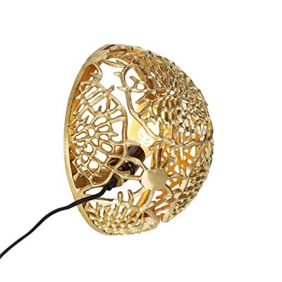 QAZQA Art deco wandlamp goud - Maro