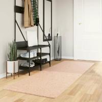 VidaXL Vloerkleed huarte laagpolig zacht wasbaar 80x250 cm roze - thumbnail