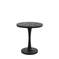 Light & Living - Bijzettafel BICABA - Ø50x55cm - Zwart - thumbnail