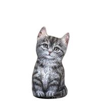 Mini Deurstopper Taby Grijs (23 cm) - thumbnail