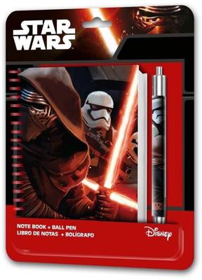 Hasbro Star wars disney notitie boek met balpen