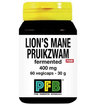 SNP Lions mane ferment 400 mg puur 60 Vegetarische capsules SNP Lions mane ferment 400 mg puur 60 Vegetarische capsules