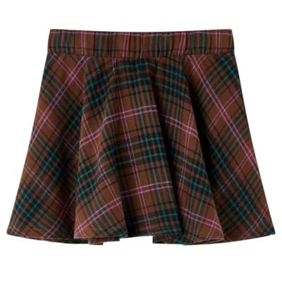 Kinderrok geruit patroon 104 cognackleurig Kinderrok geruit patroon 104 cognackleurig