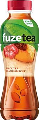 Frisdrank fuzetea peach hibiscus petfles 400ml | 12 stuks