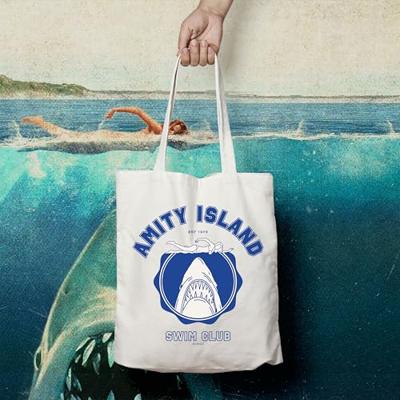 Jaws Tote Bag Amity Island