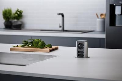 Bachmann 928.003 Stekkerdoostoren 3-voudig Zilver, Zwart 1 stuk(s)