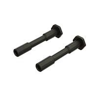 Arrma - Steel Steering Post 6x42mm Black (2) (ARA340186) - thumbnail