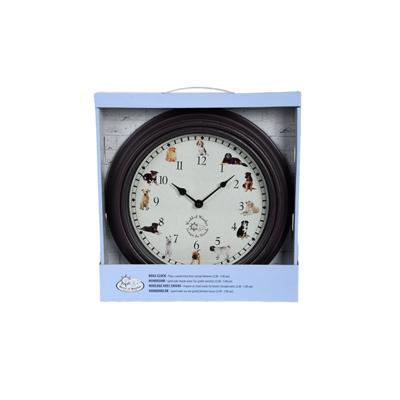 Esschert Design klok met hondengeluiden