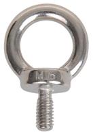 Seilflechter oogbout M6 RVS (aisi 316) 40 mm zilver - thumbnail