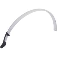 Gazelle Achterspatbord 28 pvc b50g wafel zilver - thumbnail