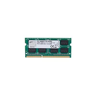 G.Skill DDR3L SODIMM Standard 4GB 1600MHz - [F3-1600C11S-4GSL]