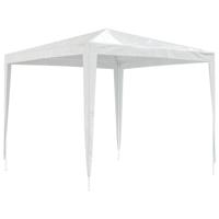 Partytent 2,5x2,5 m wit - thumbnail