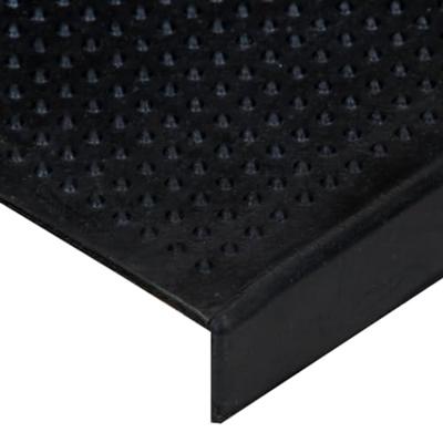 VidaXL Trapmatten 10 st 25x75 cm rubber