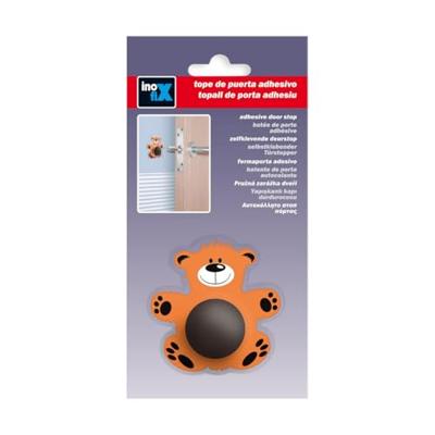 Stopper Inofix Deuren Beer Sticker Oranje PVC