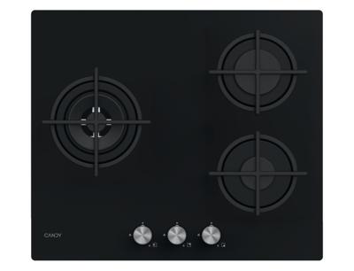 Gaskookplaat Candy CSG63B4PB 60 cm