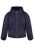 NoBell winter winterjas meisjes - navy blauw - Buffer - kort, capuchon - thumbnail