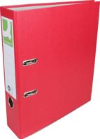 Q-CONNECT ordner, voor ft A4, uit Recycolor papier, rug van 8 cm, rood - thumbnail