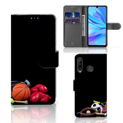 Huawei P30 Lite (2020) | Wallet Case | met Pasjes | Sports Huawei P30 Lite (2020) | Wallet Case | met Pasjes | Sports