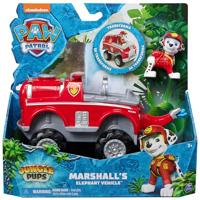 PAW Patrol Jungle Pups Marshalls olifantvoertuig met speelfiguur - thumbnail