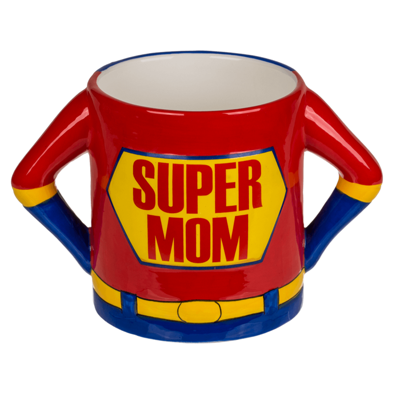 Super Mom Mok - 500 ml - Steengoed - Superman Design - Cadeau
