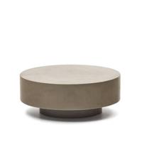 Kave Home Garbet salontafel Ø80 cm cement - thumbnail