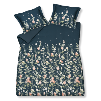 Vandyck Vandyck Dark Midnight 2-persoons (200x200/220) blue ink