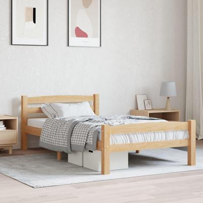 Bedframe massief grenenhout 90x200 cm