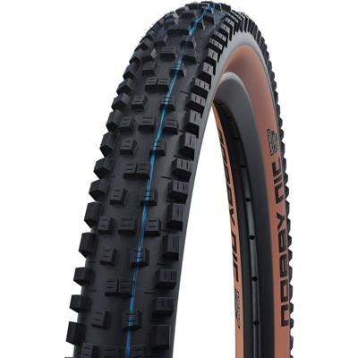 SCHWALBE Vouwband nobby nic super ground 27.5 x 2.40" / 62-584 mm - bronze sidewall