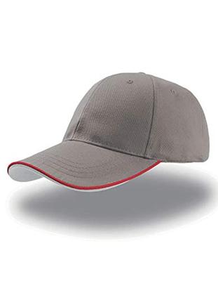 Atlantis AT609 Zoom Piping Sandwich Cap - Royal/White/Red - One Size
