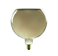 LED Lamp Globe Smokey Grey ⌀125mm 8W 260 lumen 2000K E27 dimbaar 55056 - thumbnail