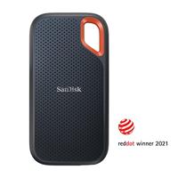 SanDisk Extreme® Portable 4 TB Externe SSD harde schijf (2,5 inch) USB-A 3.2 Gen 2 Zwart, Oranje SDSSDE61-4T00-G25 - thumbnail