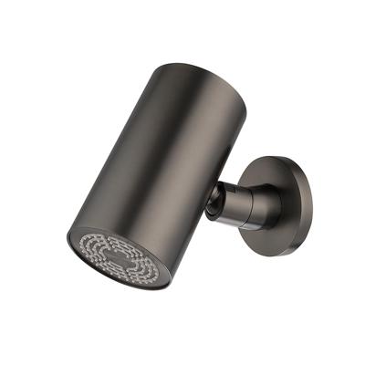 Hoofddouche Wiesbaden UniMatch Beam Rond 1 Stand met Muurbevestiging Gunmetal PVD Hoofddouche Wiesbaden UniMatch Beam Rond 1 Stand met Muurbevestiging Gunmetal PVD