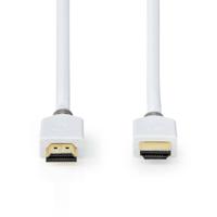 Nedis High Speed ??HDMI-Kabel met Ethernet | 3 m | Wit | 1 stuks - CVBW34000WT30 CVBW34000WT30 - thumbnail