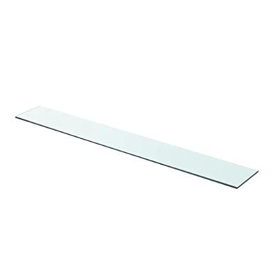 Wandschap transparant 70x30 cm glas