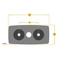 Body-Solid SP150 - optionele 67,5 kg weight stack voor PLA400 - thumbnail