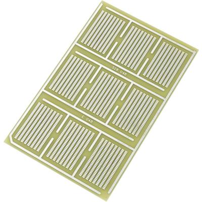 TRU COMPONENTS SU528048 SMD-printplaat Epoxide (l x b) 160 mm x 100 mm 35 µm Rastermaat 1.27 mm Inhoud 1 stuk(s)