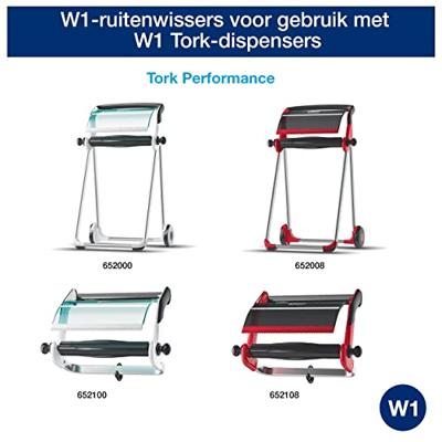 Tork Heavy Duty poetspapier - 2 laags - rol 340m - blauw - 130070