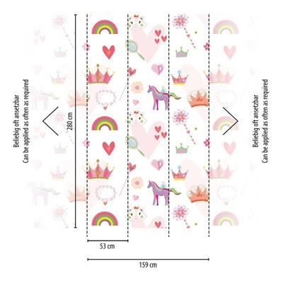 Livingwalls The Wall II - Bont - Prinsessen - 391931