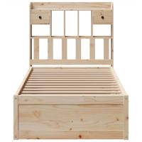 Bedframe zonder matras massief grenenhout 100x200 cm - thumbnail