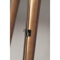 Hama Houten TV-Standaard tot 165 cm (65) 400x400 Houtkleur/Zwart - thumbnail