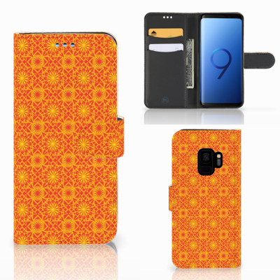Samsung Galaxy S9 | Telefoon Hoesje | Batik Oranje Samsung Galaxy S9 | Telefoon Hoesje | Batik Oranje