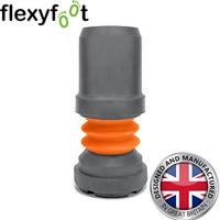 Flexyfoot stokdop | 25 mm | Wandelstokdop | Schokabsorberend | Grijs | PR30043-G - thumbnail