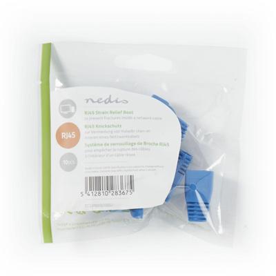 Trekontlasting | Voor RJ45 Netwerkconnectors - 10 Stuks | Blauw