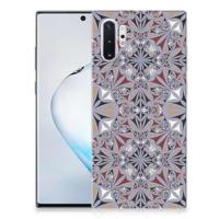 Samsung Galaxy Note 10 Plus | TPU | Siliconen hoesje | Flower Tiles - thumbnail